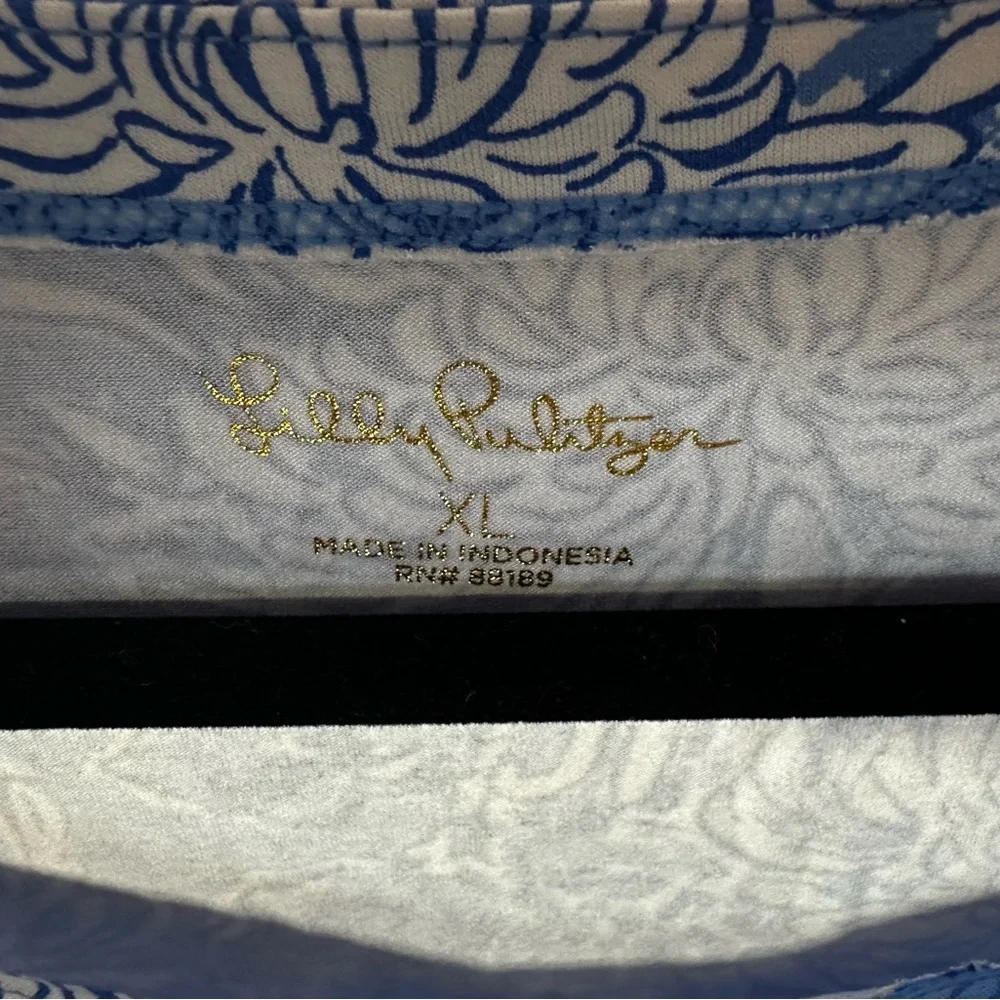 Lily Pulitzer womens size extra large blue long sleeve dress - Picture 3 of 3